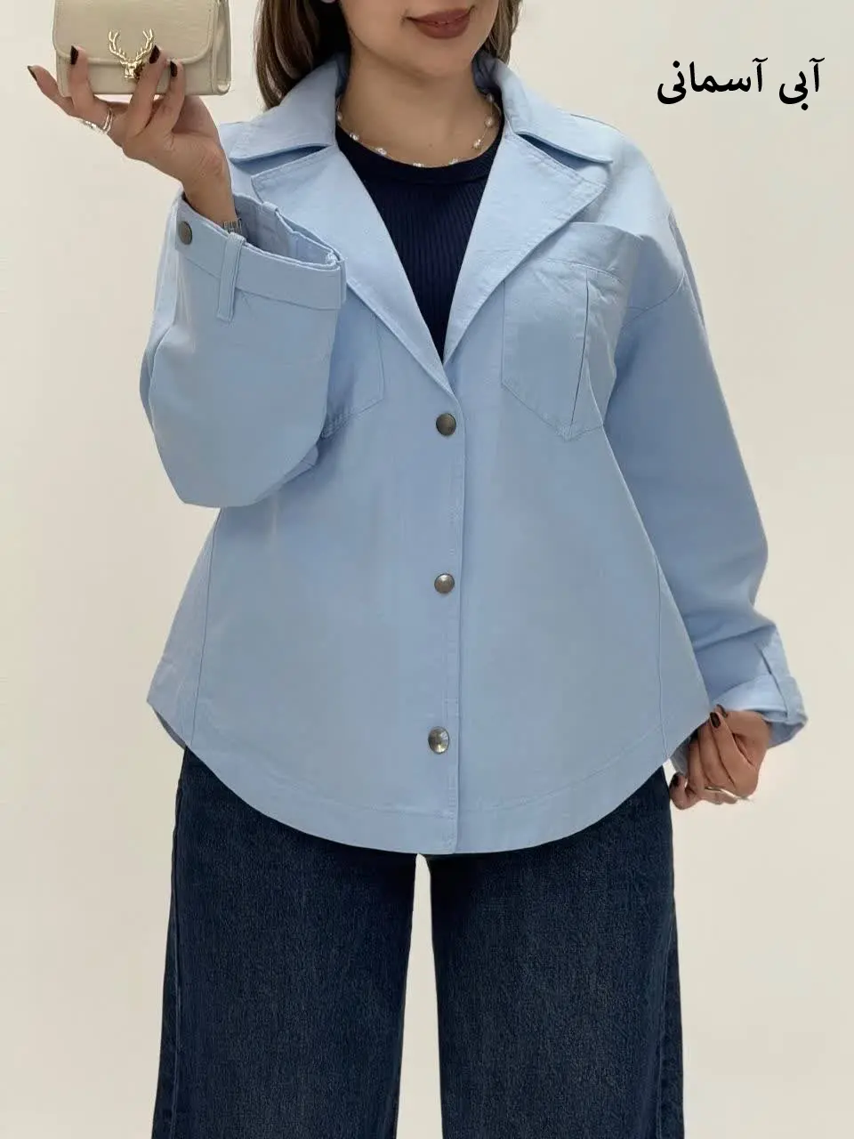 3605-کت کتان پاستیلی ( ایراددار )